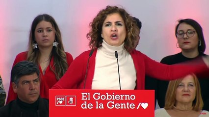 Montero denuncia la "confrontación" contra Sánchez de "nostálgicos" del 1-O y la derecha que añora "la España negra"