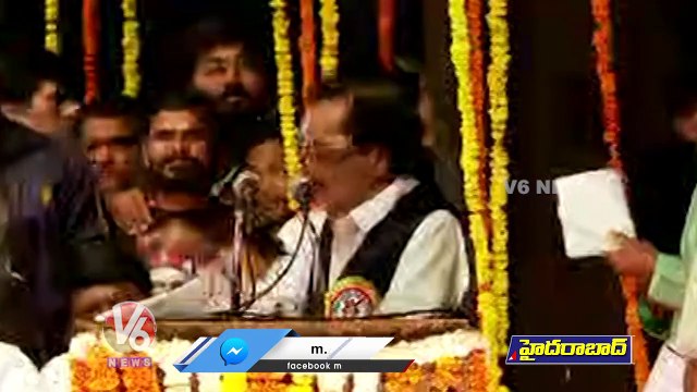 Suddala Ashok Teja Song On Che Guevara In English _ Cuba Solidarity Meeting _ Hyderabad _ V6 News