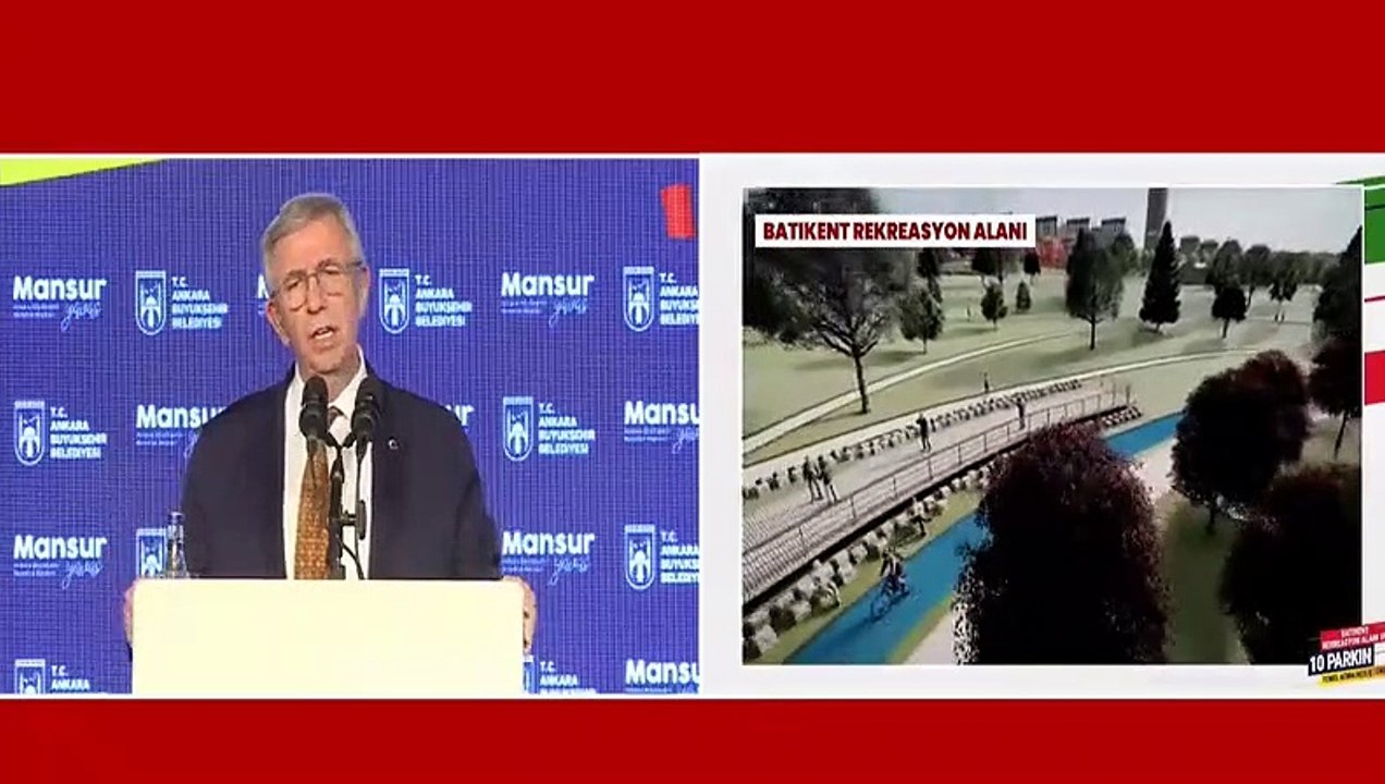 Mansur Yavaş'tan Kemal Kılıçdaroğlu'na: Temennimiz bu parkın açılışına Cumhurbaşkanı olarak teşrif etmeniz