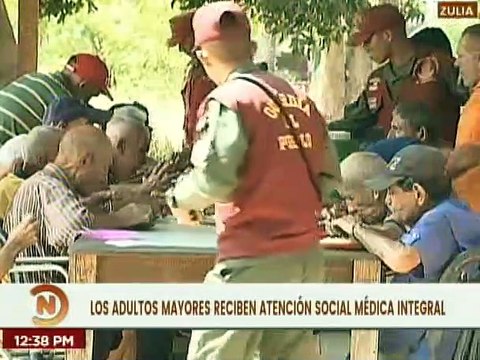 Adultos mayores del estado Zulia son favorecidos con Jornada Médica Integral