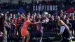 Las jugadoras del Barça Femenino, levantando el título de la Supercopa / FCB