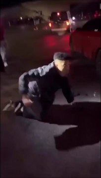 Un salto pas vraiment prévu... et un peu douloureux