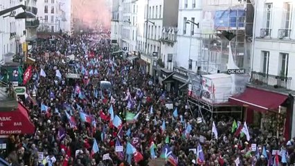 Continúa la lucha en la calle contra el proyecto de reforma de pensiones del Ejecutivo de Macron