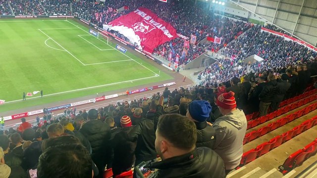 Watch the stunning scenes and flag display ahead of Sunderland vs Middlesbrough