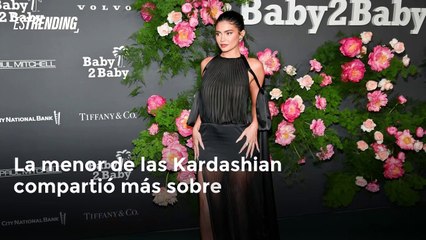 Kylie Jenner muestra el rostro de su bebé, tras casi un año de haber dado a luz