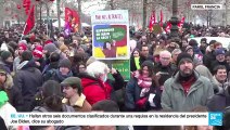 Mujeres, las más afectadas en la reforma pensional propuesta por Macron