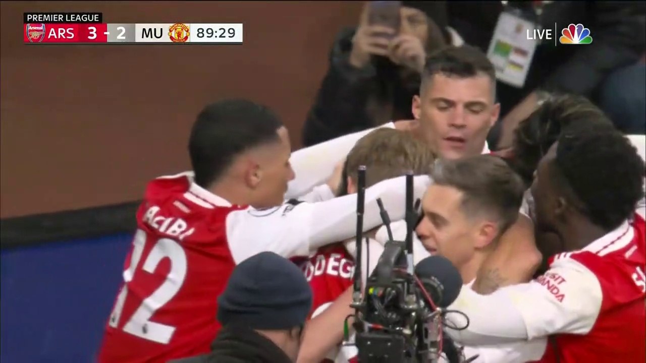 Arsenal vs Manchester United 3-2 Full Highlights 22/01/2023