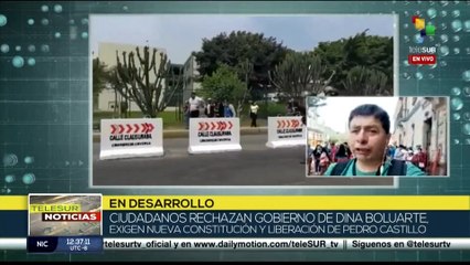 Gobierno de Boluarte califica de terroristas las protestas en Perú