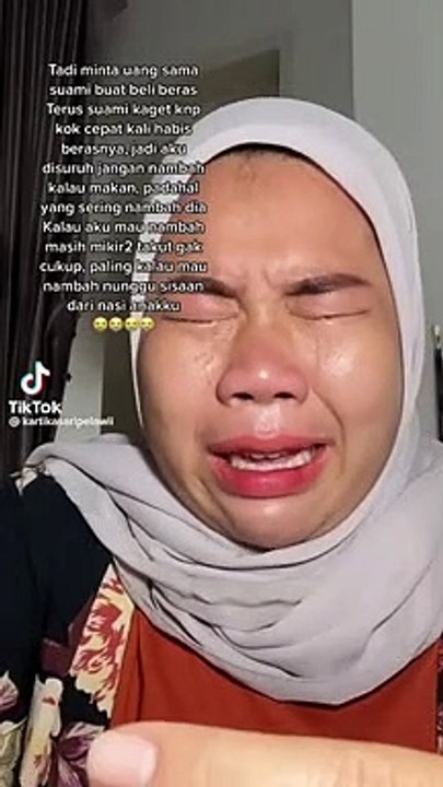 Beras habis suami saIahkn isteri kuat makan, Reaksi isteri pula buat ramai perasan sesuatu