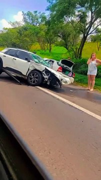 Imagens mostram cenário assustador após acidente na BR-277 em Nova Laranjeiras