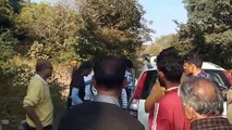 Three youths trekking on bicycle were beaten up by miscreants with the intention of looting, police ran on the information of incident with foreign national