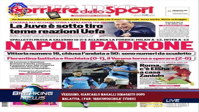 Verissimo, Giancarlo Magalli dimagrito dopo malattia, i fan: 'Irriconoscibile' (Video)