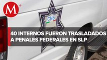 Trasladan a 40 reos peligrosos de San Luis Potosí a penales federales