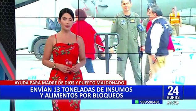 Gobierno envía más de 13 toneladas de insumos y alimentos a Madre de Dios