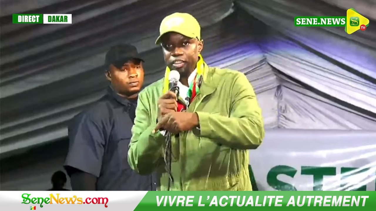 Meeting de PAstef: L'intégralité du Discours d'Ousmane Sonko en Wolof