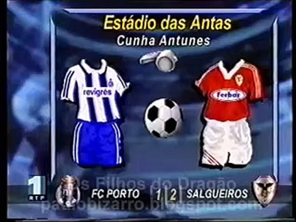 Época 96_97 - Campeonato Nacional- F.C.Porto - Salgueiros (1-2)