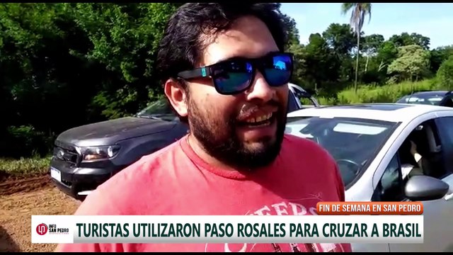 Fin de Semana: Turistas utilizaron Paso Rosales para cruzar a Brasil