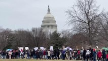WASHINGTON D.C - Pro-Life Activists March In Washington D.C.