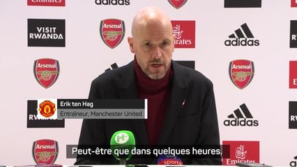 Man. United - Erik ten Hag : "Pas possible de gagner des trophées avec autant de grosses erreurs"