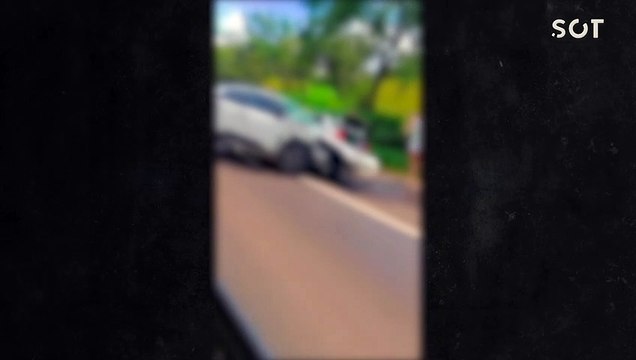 Colisão frontal envolvendo três veículos deixa sete pessoas feridas na BR-277 em Nova Laranjeiras