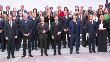 Heads of France and Germany meet in Paris amid strained relationship over war in Ukraine