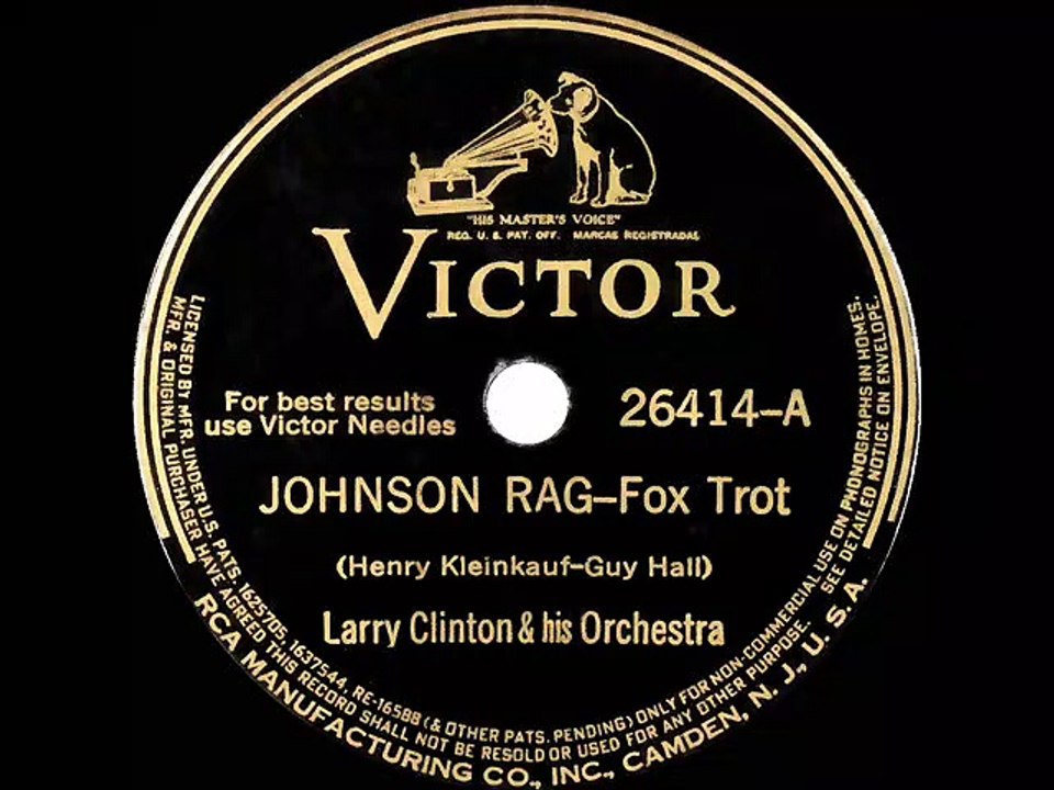 1939 Larry Clinton - Johnson Rag