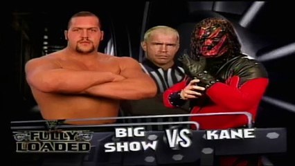Big Show Vs. Kane (Special Referee Hardcore Holly)