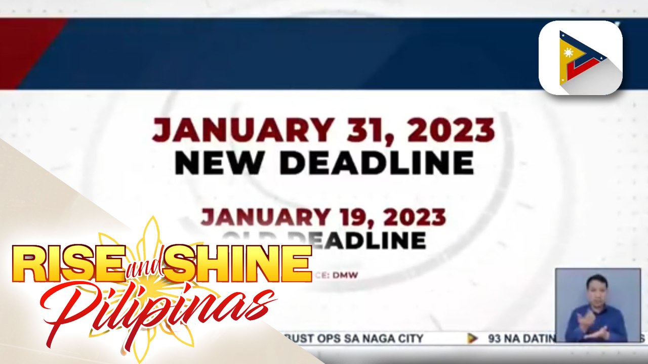 KSA government, pinalawig ang deadline sa pagpaparehistro ng mga OFW na gustong mag-claim ng back wages at separation pay