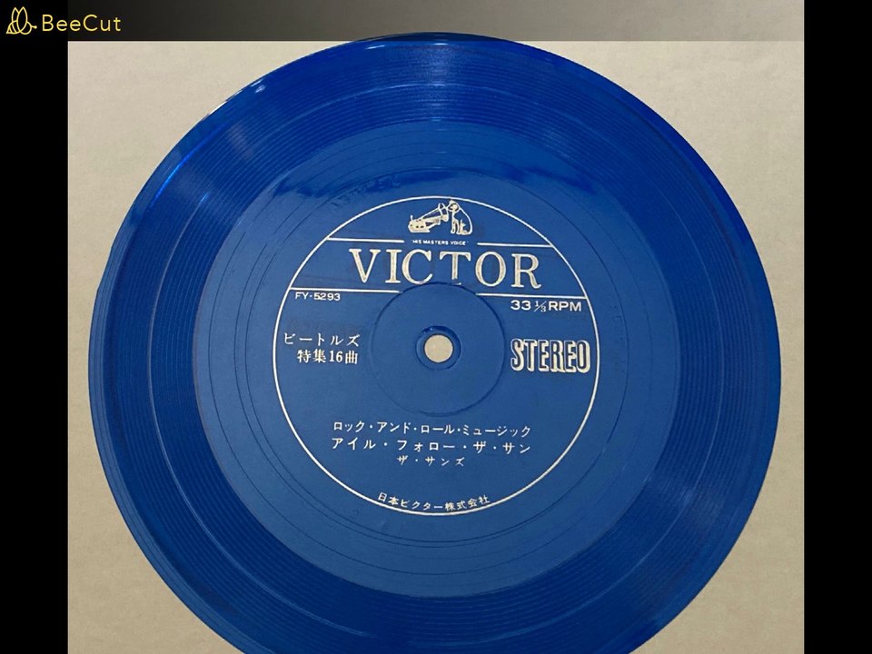 東京ビートルズ　ソノシート　ロック・アンド・ロール・ミュージック/アイル・フォロー・ザ・サン