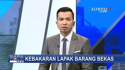 Api Hanguskan Lapak Barang Bekas, 13 Unit Mobil Damkar Diterjunkan ke Lokasi!