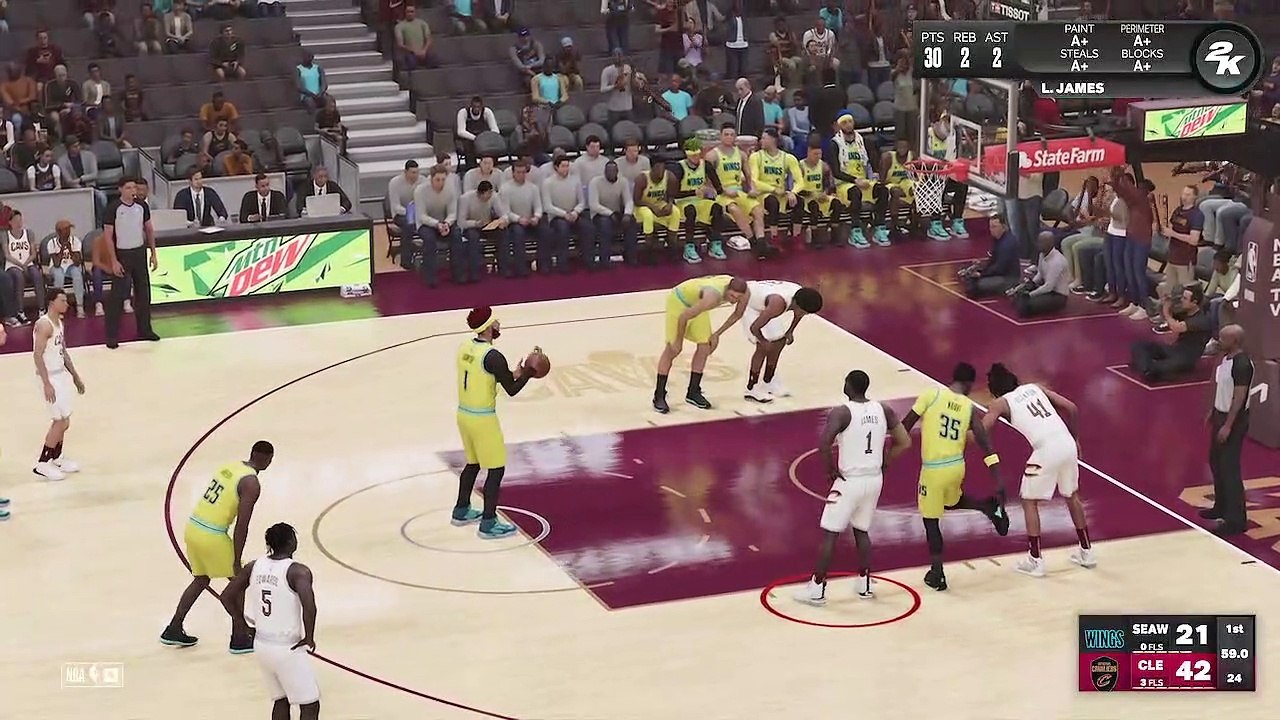 Buildastock NBA2K Eras: S2_E31_Wings vs Cavs