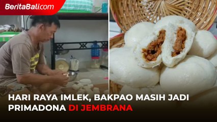 Hari Raya Imlek, Bakpao Masih Jadi Primadona di Jembrana