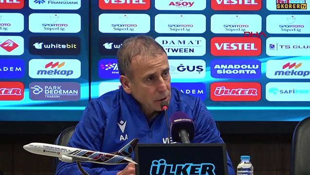 Trabzonspor'da Abdullah Avcı'dan taraftara çağrı!