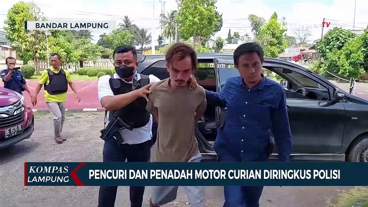 Pencuri dan Penadah Motor Curian Diringkus Polisi