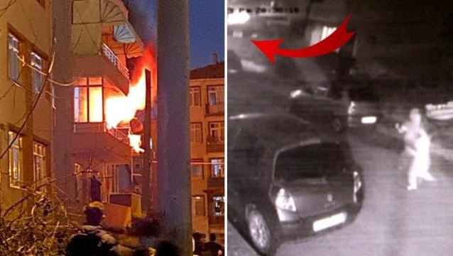 5 kişinin yaralandığı doğal gaz patlaması kamerada! Ortalık bir anda savaş alanına dönüyor