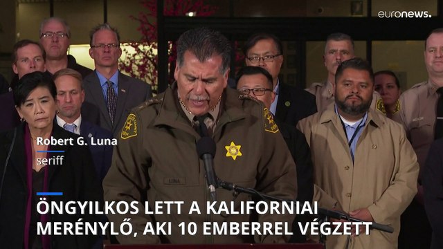 Öngyilkos lett a kaliforniai merénylő, aki 10 emberrel végzett