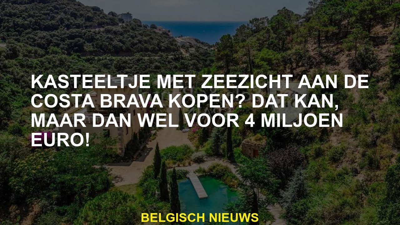 Koop een kasteel met een uitzicht op zee op de...