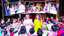 NGO के बच्चों को Rakhi Sawant ने दिया गिफ्ट, मां को यादकर हुई भावुक