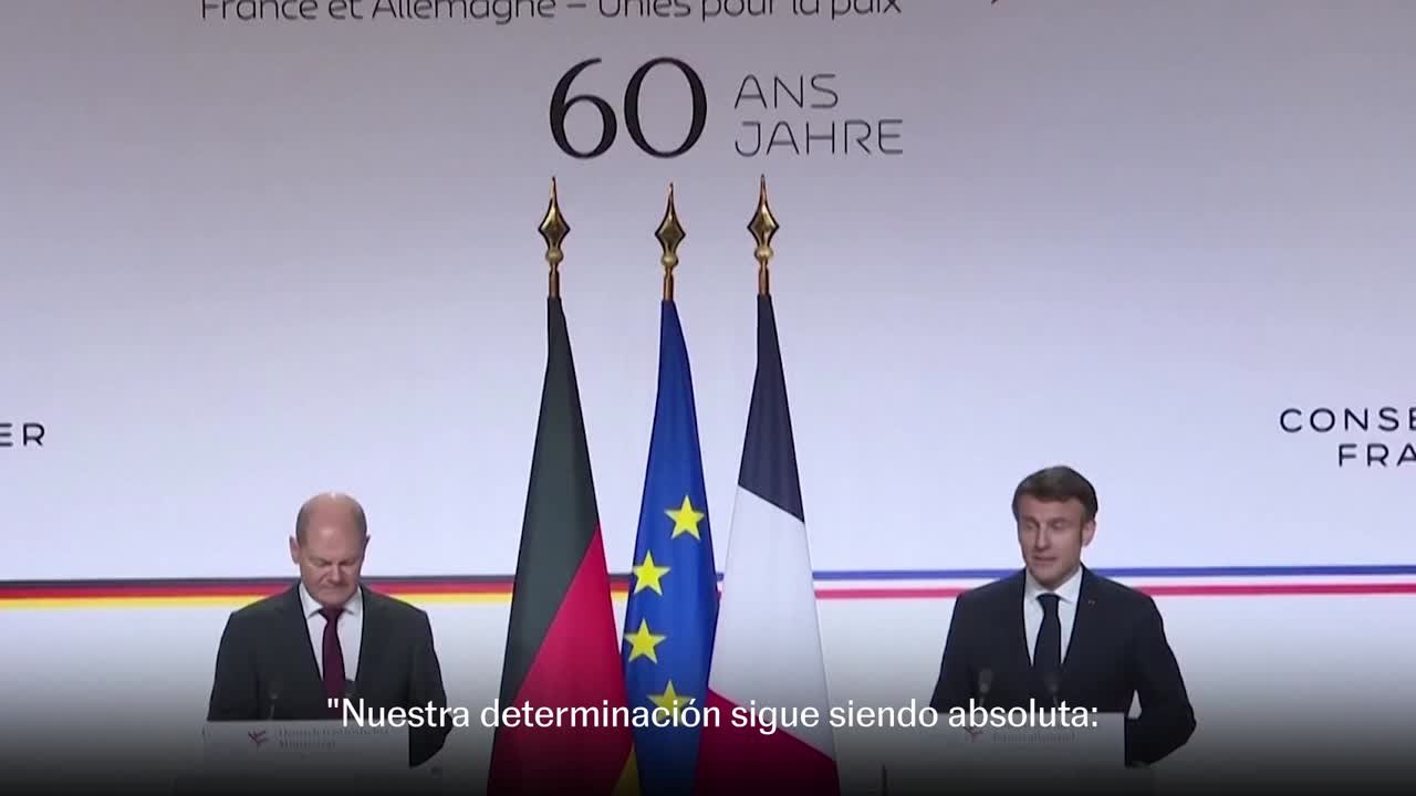 Macron: "Seguiremos ayudando a los ucranios en su lucha"