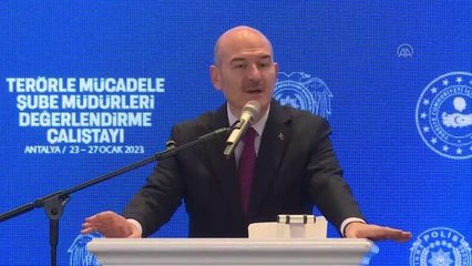 Soylu: "Avukatlık cübbesi giyip FETÖ, PKK, DHKP/C terör örgütünün savunuculuğunu yapanlara bu topraklar içerisinde adım atma fırsatı vermeyeceğiz"