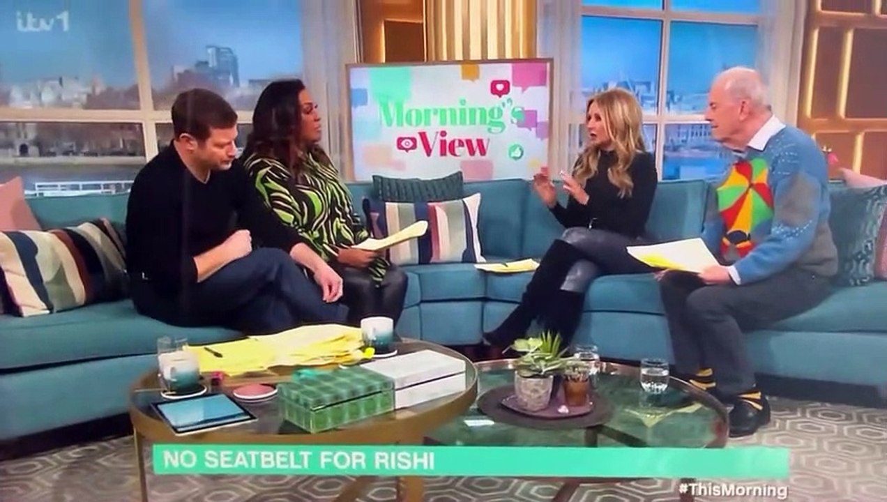 This Morning - Carol Vorderman  accuses Akshata Murthy, Rishi Sunak's wife, of avoiding taxes