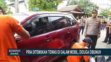 Télécharger la video: Diduga Dibunuh, Pria Ditemukan Tewas di Dalam Mobil di Kawasan Cimanggis Depok