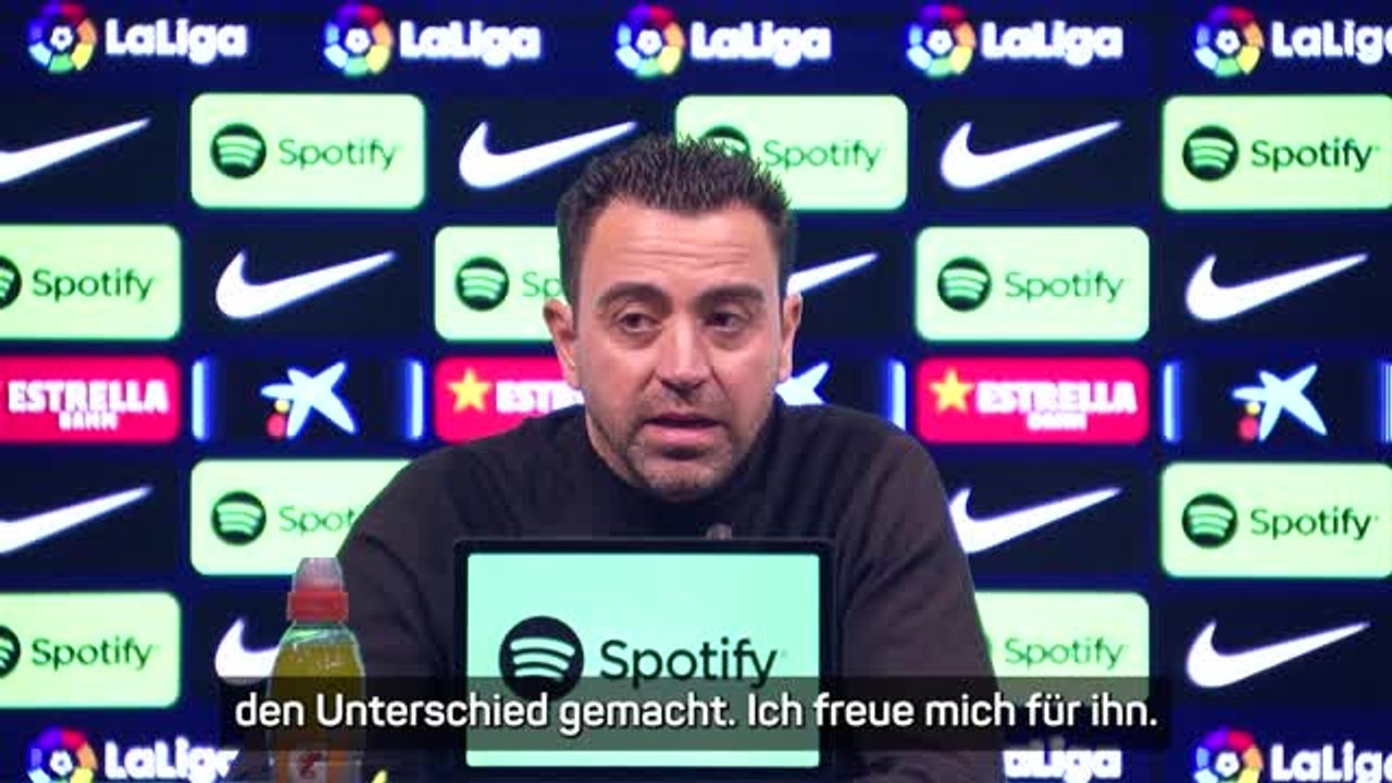 Xavi: 'Sehen das Beste' von ter Stegen