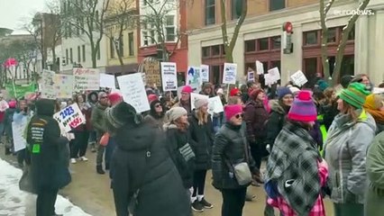 Manifestaciones a favor del aborto en Estados Unidos