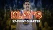 Klay Thompson's 37-point quarter: just hits, no misses
