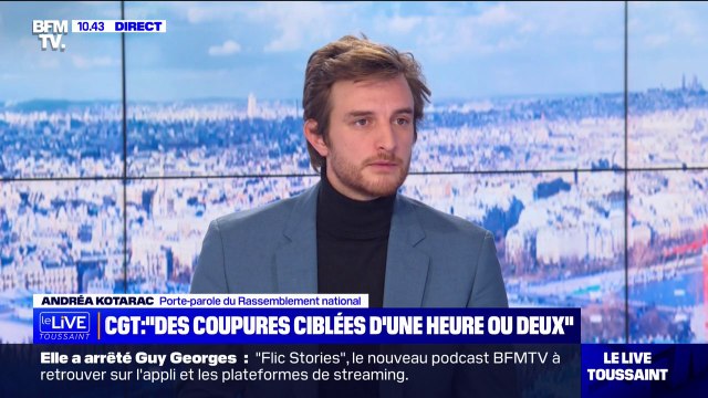 Andréa Kotarac, porte-parole du RN: Nous sommes opposés à cette réforme mais nous ne sommes pas pour le chaos