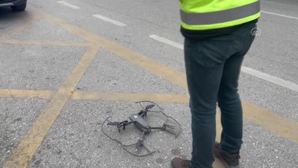 Kadıköy'de dron destekli trafik denetimi yapıldı