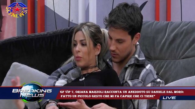 Gf Vip 7, Oriana Marzoli racconta un aneddoto su Daniele Dal Moro: fatto un piccolo gesto che mi fa