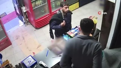 Puro müdavimi hırsız markete abone oldu...Hırsızlık anı kamerada