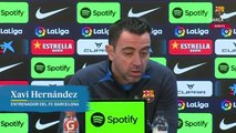 El entrenador del FC Barcelona, Xavi Hernández, pide disculpas por sus palabras sobre Dani Alves